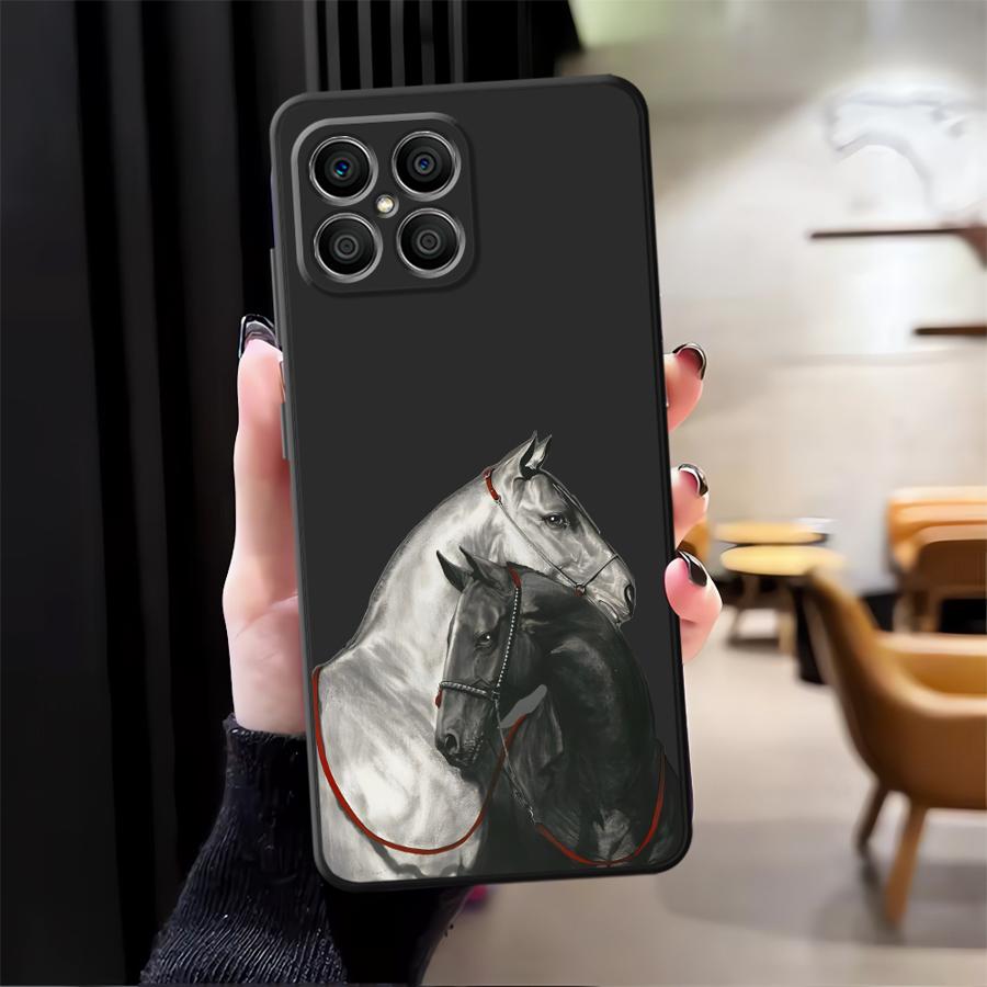 Чехол с изображением Белой и Черной Лошади для Honor Magic5Lite 90 X5b 200 400 Lite X6 X7 X9a X8 8X 70 Funda Чехол для Телефона Honor X9a
Чехол с изображением Белой и Черной Лошади для Honor Magic5Lite 90 X5b 200 400 Lite X6 X7 X9a X8 8X 70 Funda Чехол для Телефона Honor X9a