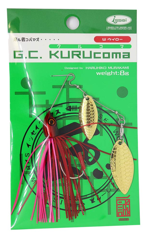 ISSEI Спиннербейт Kurkoma DW 8г Murakami Red Приманка G.C. #08
ISSEI Спиннербейт Kurkoma DW 8г Murakami Red Приманка G.C. #08