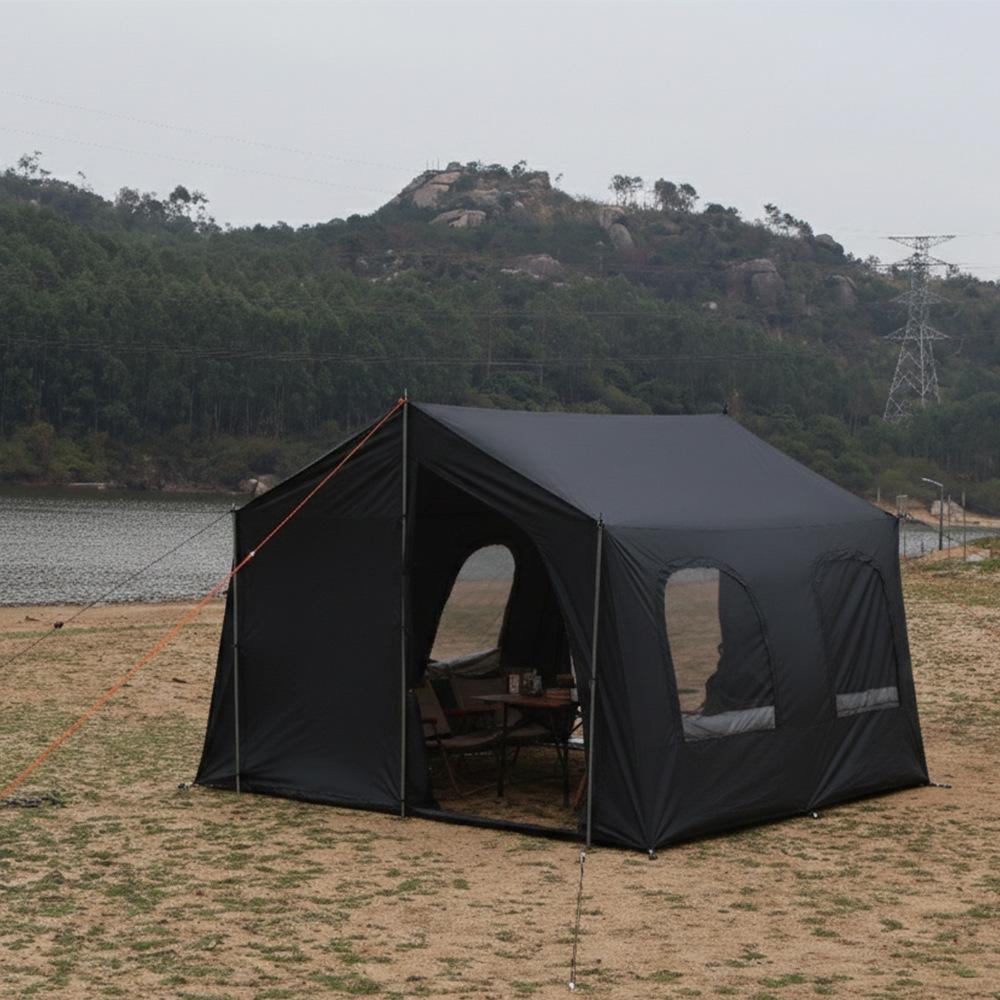Ridge Tent: Spacious 1-Bedroom, 1-Living Room, 300x300x210, With Four-Sided Ventilation, Sun, and Rainstorm Protection 3-4 people
Ridge Tent: Spacious 1-Bedroom, 1-Living Room, 300x300x210, With Four-Sided Ventilation, Sun, and Rainstorm Protection 3-4 people