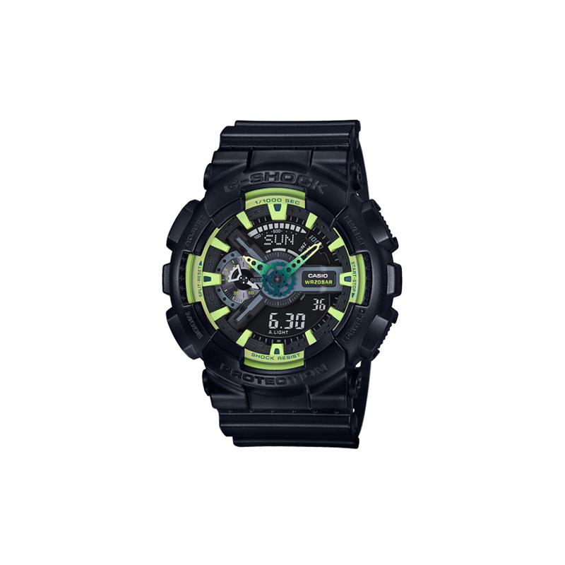 Casio G-SHOCK series theme series fashionable street cool advanced classic pointer dual display dial sports waterproof quartz movement GA-110LY-1A чорний
Casio G-SHOCK series theme series fashionable street cool advanced classic pointer dual display dial sports waterproof quartz movement GA-110LY-1A чорний