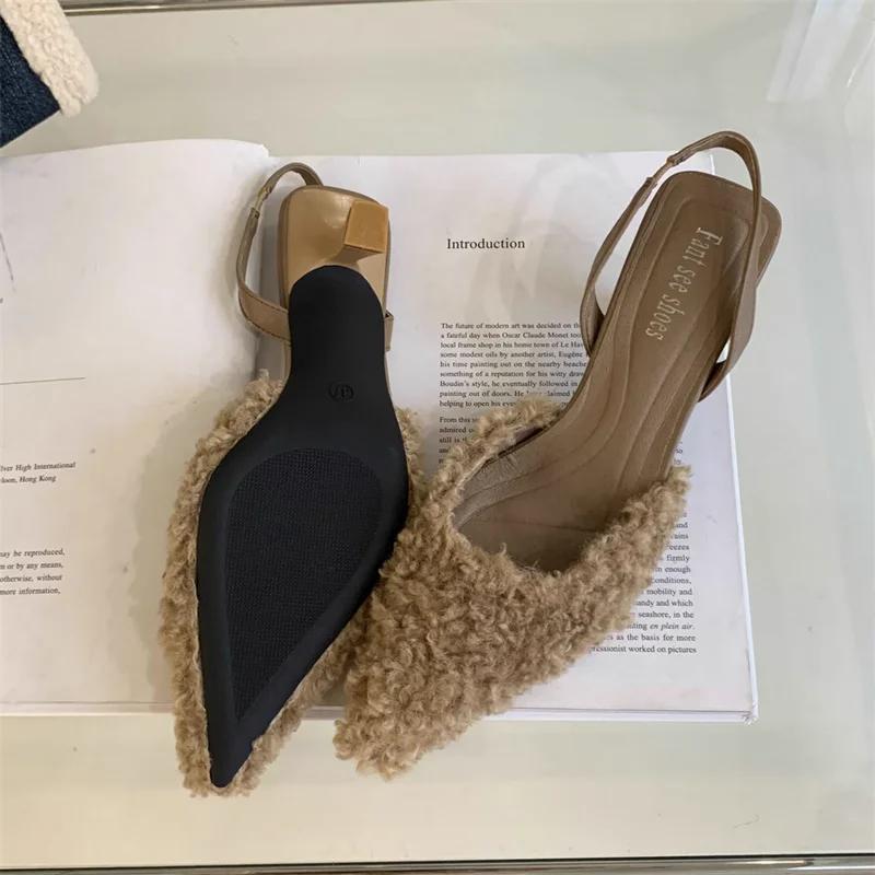 Мех Женские Туфли на Высоком Каблуке Острый Носок Модные Сексуальные Шлепанцы Новый Дизайнер Вечерние Туфли-Лодочки Роскошные Zapatillas Mujer 36 хаки
Мех Женские Туфли на Высоком Каблуке Острый Носок Модные Сексуальные Шлепанцы Новый Дизайнер Вечерние Туфли-Лодочки Роскошные Zapatillas Mujer 36 хаки