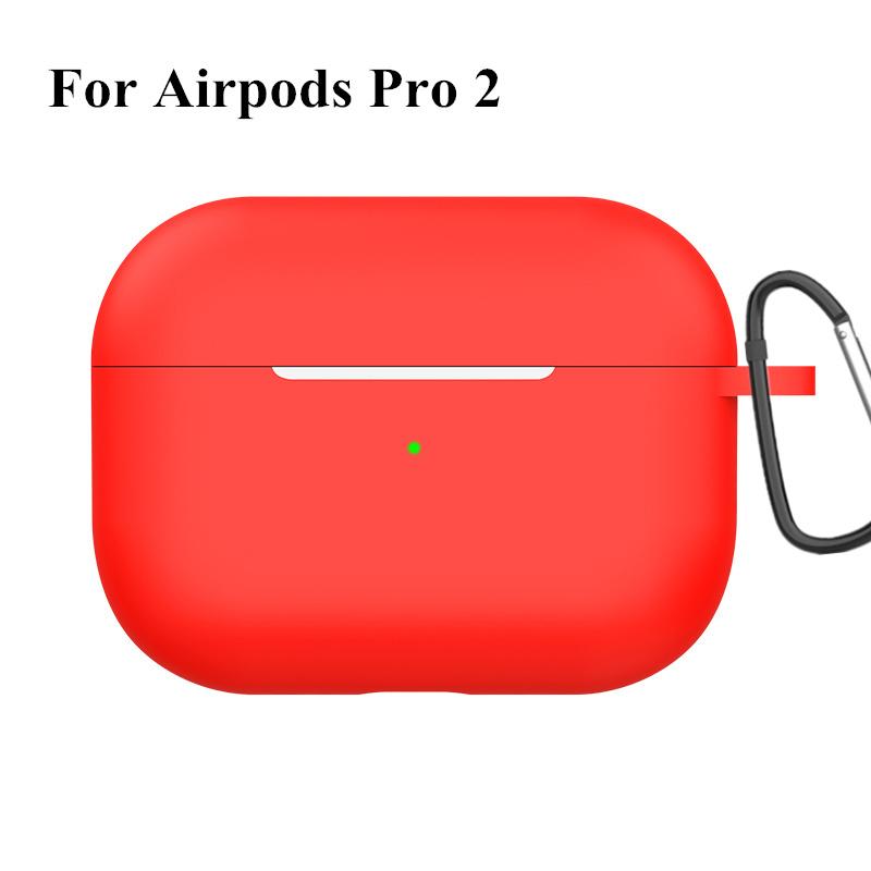Для Apple Airpods Pro2 силиконовый чехол новый Airpods Pro 2 кожа Bluetooth наушники чехлы Air Pods Pro2 защитные аксессуары красный
Для Apple Airpods Pro2 силиконовый чехол новый Airpods Pro 2 кожа Bluetooth наушники чехлы Air Pods Pro2 защитные аксессуары красный