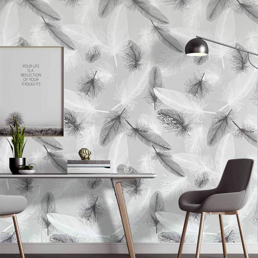 Фиолетово-серый перьевой самоклеящийся стикер на стену, украшение фона стены спальни, строительные материалы, самоклеящиеся обои 45x200cm
Фиолетово-серый перьевой самоклеящийся стикер на стену, украшение фона стены спальни, строительные материалы, самоклеящиеся обои 45x200cm