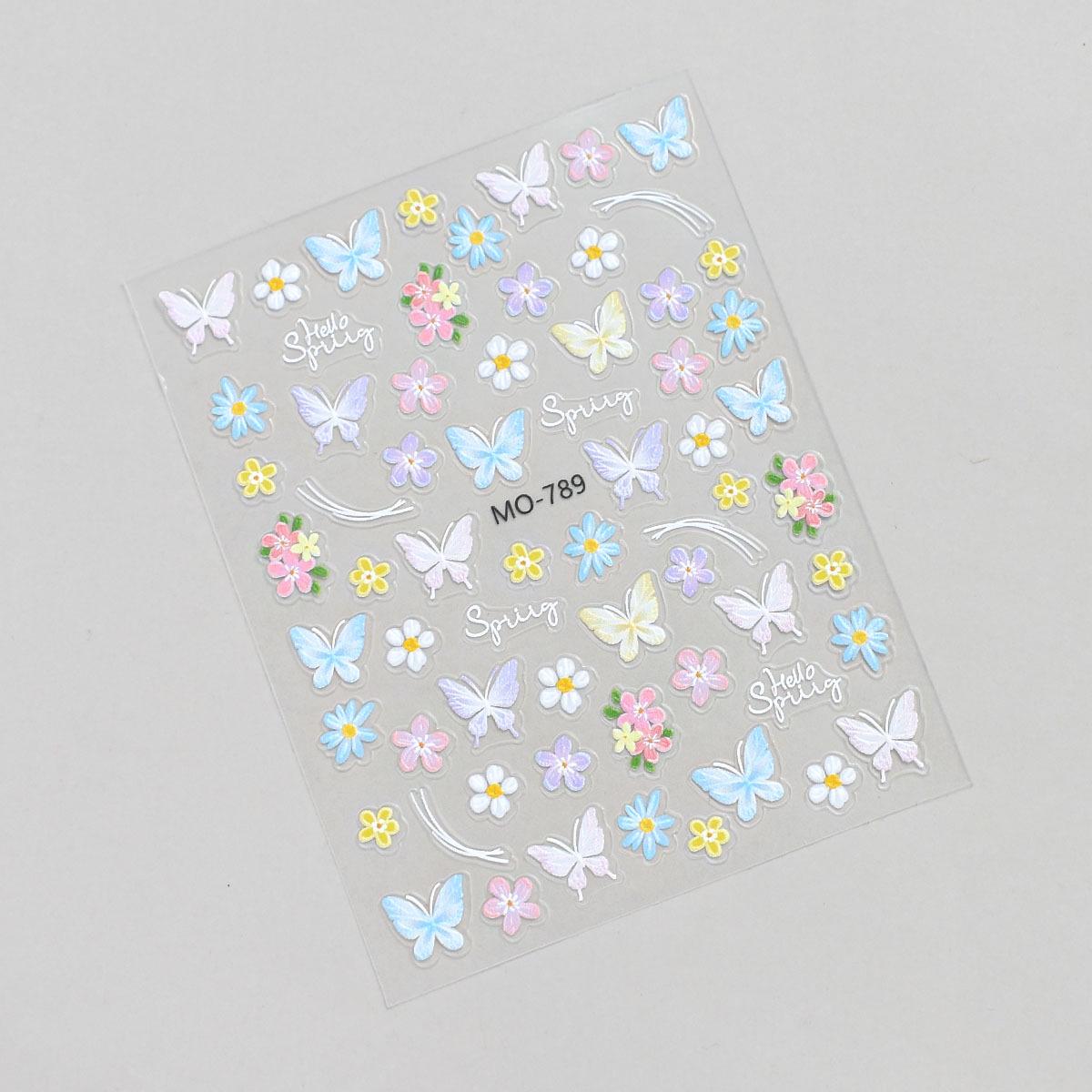 Dopamine Spring Butterfly Tulip 3D Embossed Nail Stickers
Dopamine Spring Butterfly Tulip 3D Embossed Nail Stickers