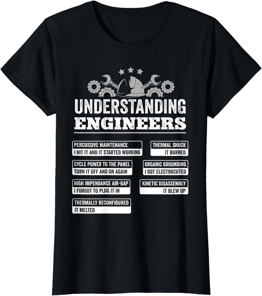 Understanding Engineers Funny Mechanical Engineering Ladies Crewneck T-Shirt Unisex T-Shirt XXL
Understanding Engineers Funny Mechanical Engineering Ladies Crewneck T-Shirt Unisex T-Shirt XXL