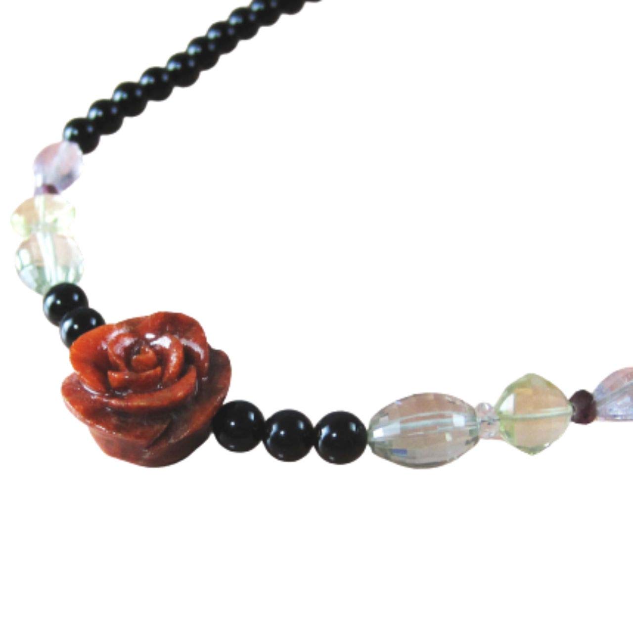 African Coral Necklace Rose Flower Shape Adjustable Hardware Length 48cm Coral.Amethyst.Green Amethyst.Lemon Quartz.Crystal.Onyx красный
African Coral Necklace Rose Flower Shape Adjustable Hardware Length 48cm Coral.Amethyst.Green Amethyst.Lemon Quartz.Crystal.Onyx красный