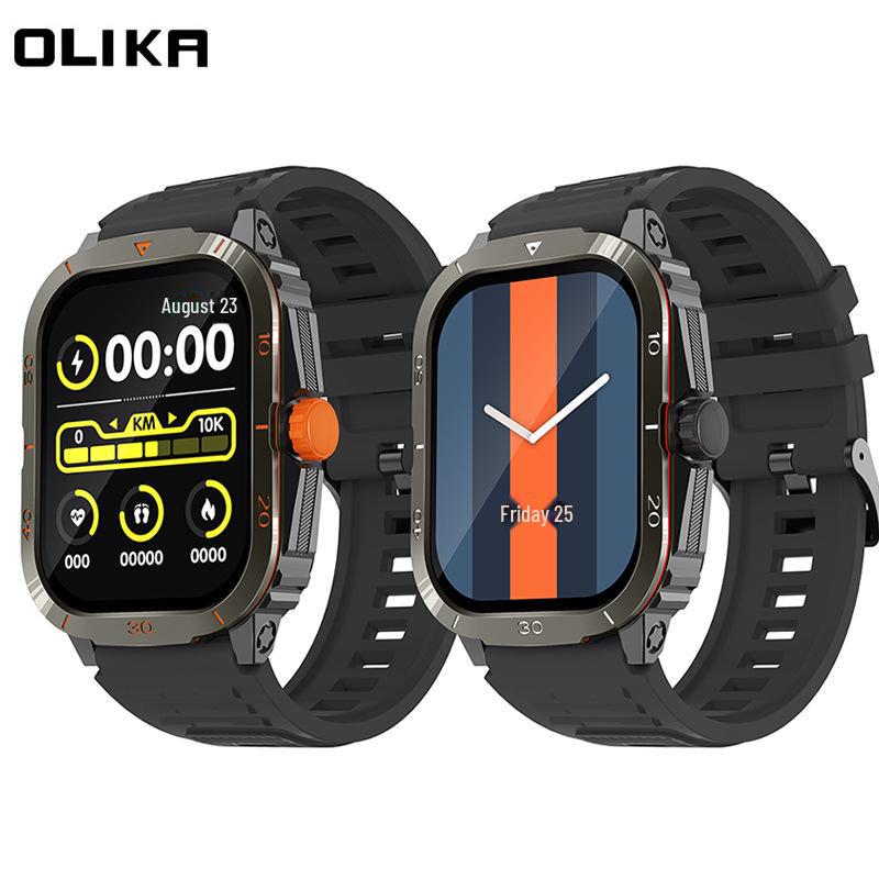 Cross-Border Sports Smartwatch: Waterproof, Dustproof, Bluetooth Calling, Health Tracking, and Multi-Function Alerts чорний/білий
Cross-Border Sports Smartwatch: Waterproof, Dustproof, Bluetooth Calling, Health Tracking, and Multi-Function Alerts чорний/білий