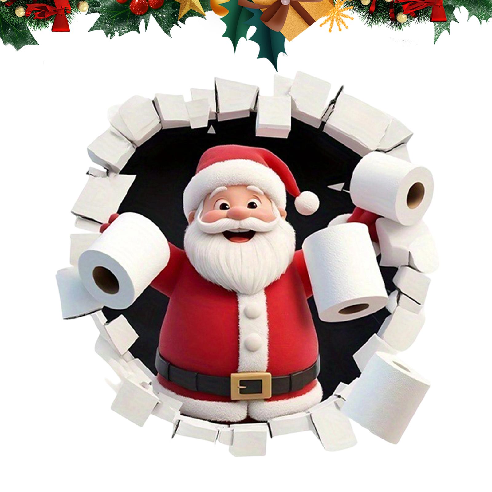 Christmas Stickers Funny Self-Adhesive PVC Toilet Lid Santa Claus Decals Holiday Decor For Indoor Shower Toilet Tile Window Door China Mainland
Christmas Stickers Funny Self-Adhesive PVC Toilet Lid Santa Claus Decals Holiday Decor For Indoor Shower Toilet Tile Window Door China Mainland