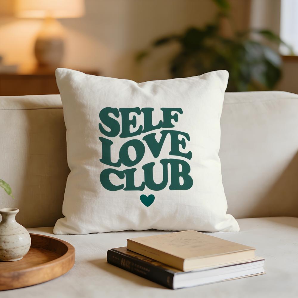 Love yourself love life Cushion Cover Short plush pillowcase for bed sofa carwashable 30x30cm
Love yourself love life Cushion Cover Short plush pillowcase for bed sofa carwashable 30x30cm