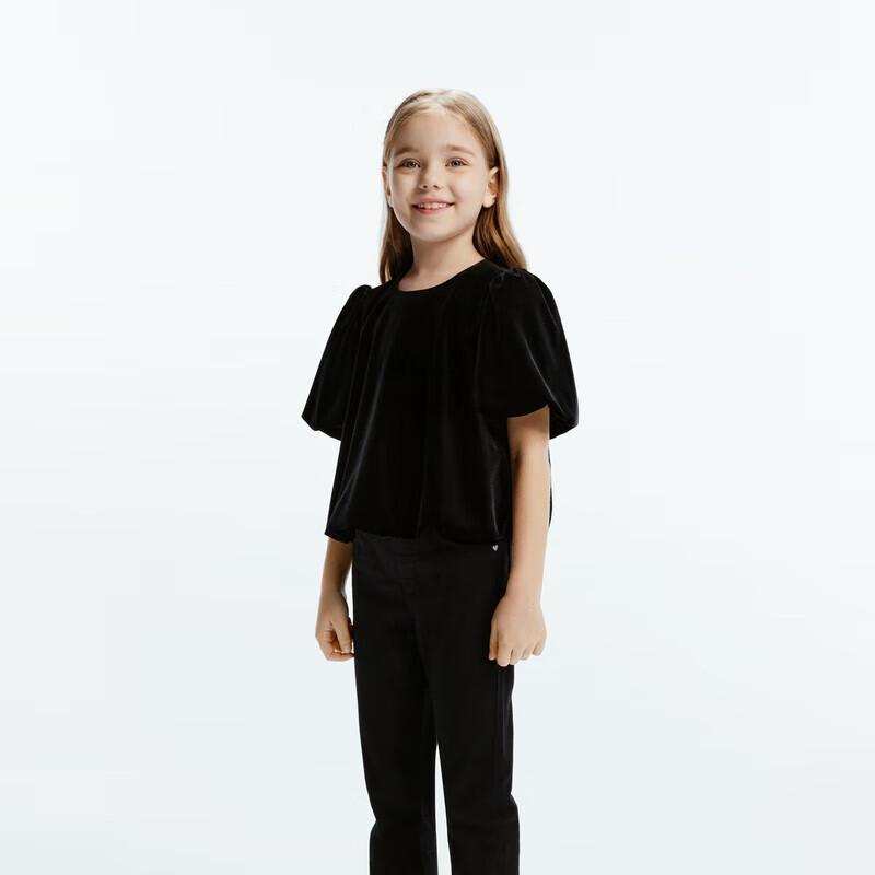 Little MO&Co. Girls Velvet Knit Bubble Sleeve Top 140
Little MO&Co. Girls Velvet Knit Bubble Sleeve Top 140