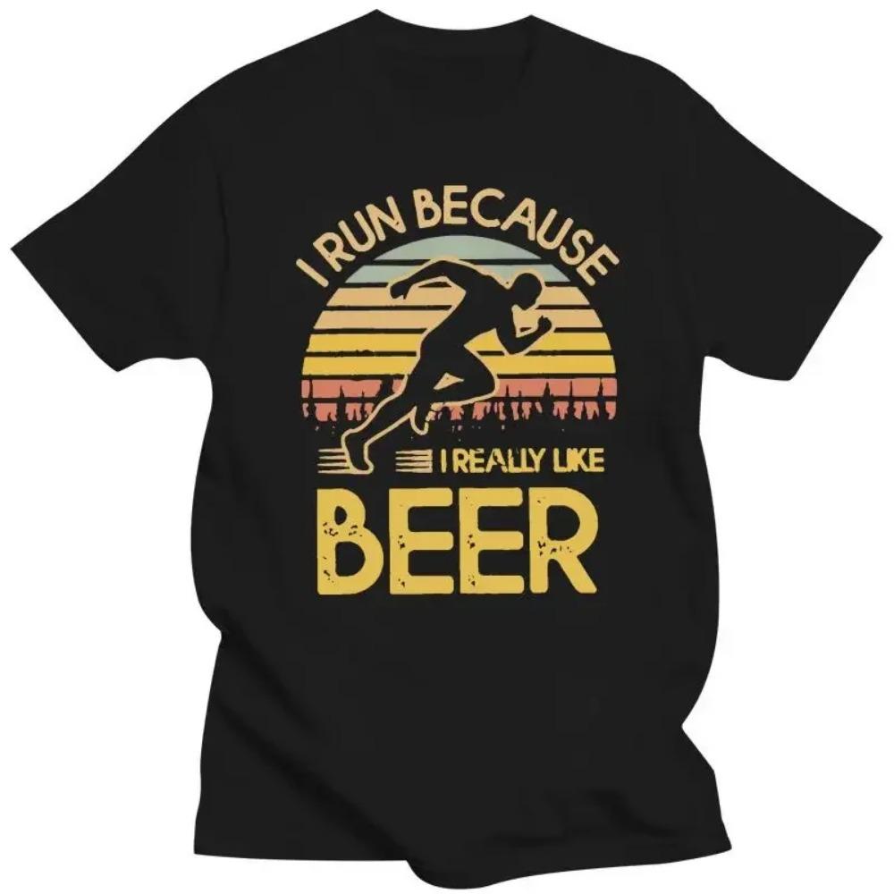 Unisexs Clothing Vintage Printed Tshirt Unisex I Run Because I Really Like Beer T Shirt Casual Short Sleeve TShirt Streetwear Funny R 4XL
Unisexs Clothing Vintage Printed Tshirt Unisex I Run Because I Really Like Beer T Shirt Casual Short Sleeve TShirt Streetwear Funny R 4XL