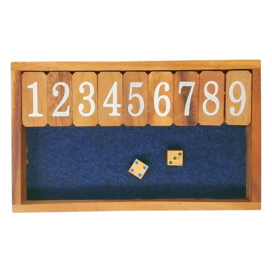 KINOKINO Jackpot PRO Dice Game Wooden Dice (Blue)
KINOKINO Jackpot PRO Dice Game Wooden Dice (Blue)