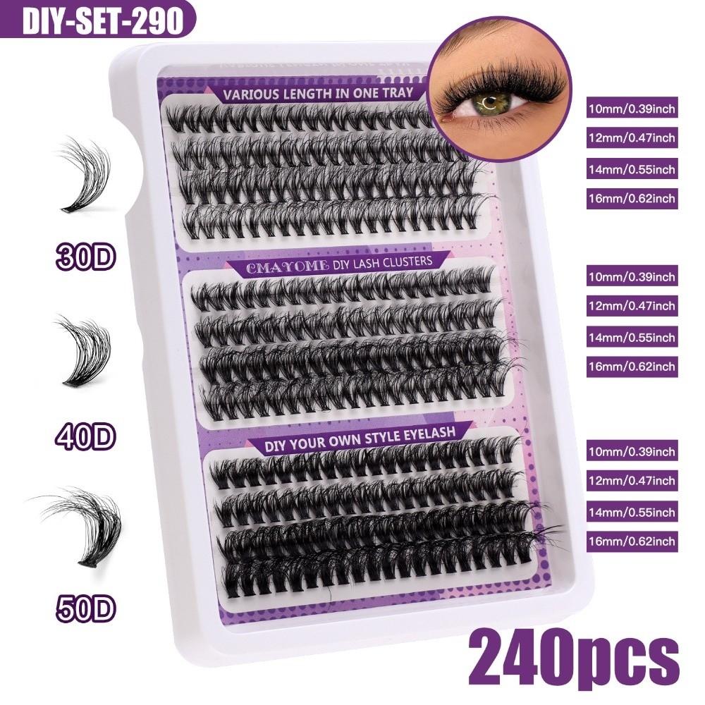 Bond and Seal False Eyelashes Wispy Style DIY Lash Extension Kit Eye Lash Extension Style 1
Bond and Seal False Eyelashes Wispy Style DIY Lash Extension Kit Eye Lash Extension Style 1