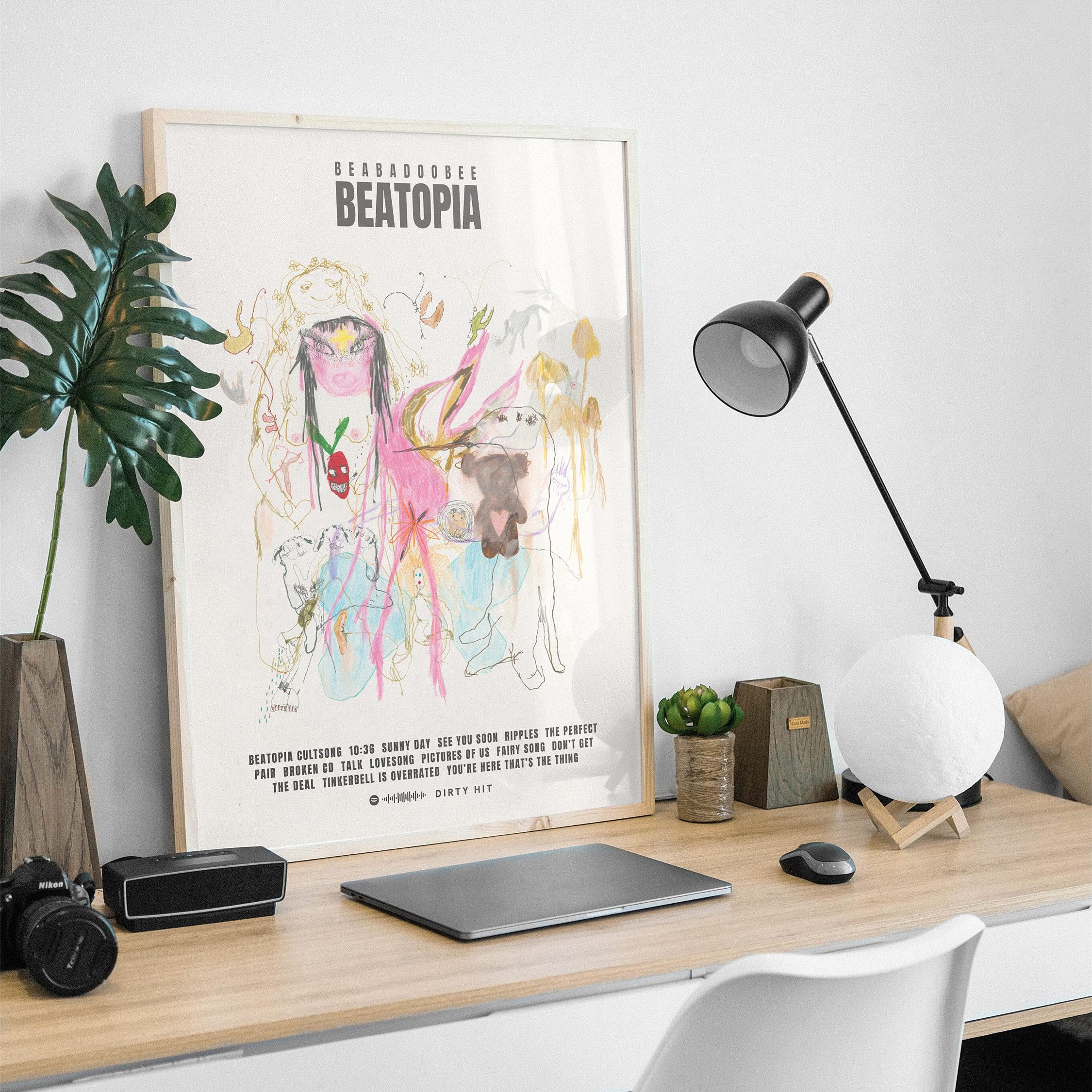 Музыкальный альбом Star Beabadoobee Beatopia Ретро 80-е принты постеры искусство для гостиной украшение дома Настенный декор живопись картина 21x30cm No Frame
Музыкальный альбом Star Beabadoobee Beatopia Ретро 80-е принты постеры искусство для гостиной украшение дома Настенный декор живопись картина 21x30cm No Frame