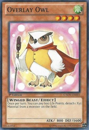Английская версия Overlay Owl Galactic Overlord Unlimited Edition Yu-Gi-Oh! (GAOV-EN003) - - ...
Английская версия Overlay Owl Galactic Overlord Unlimited Edition Yu-Gi-Oh! (GAOV-EN003) - - ...