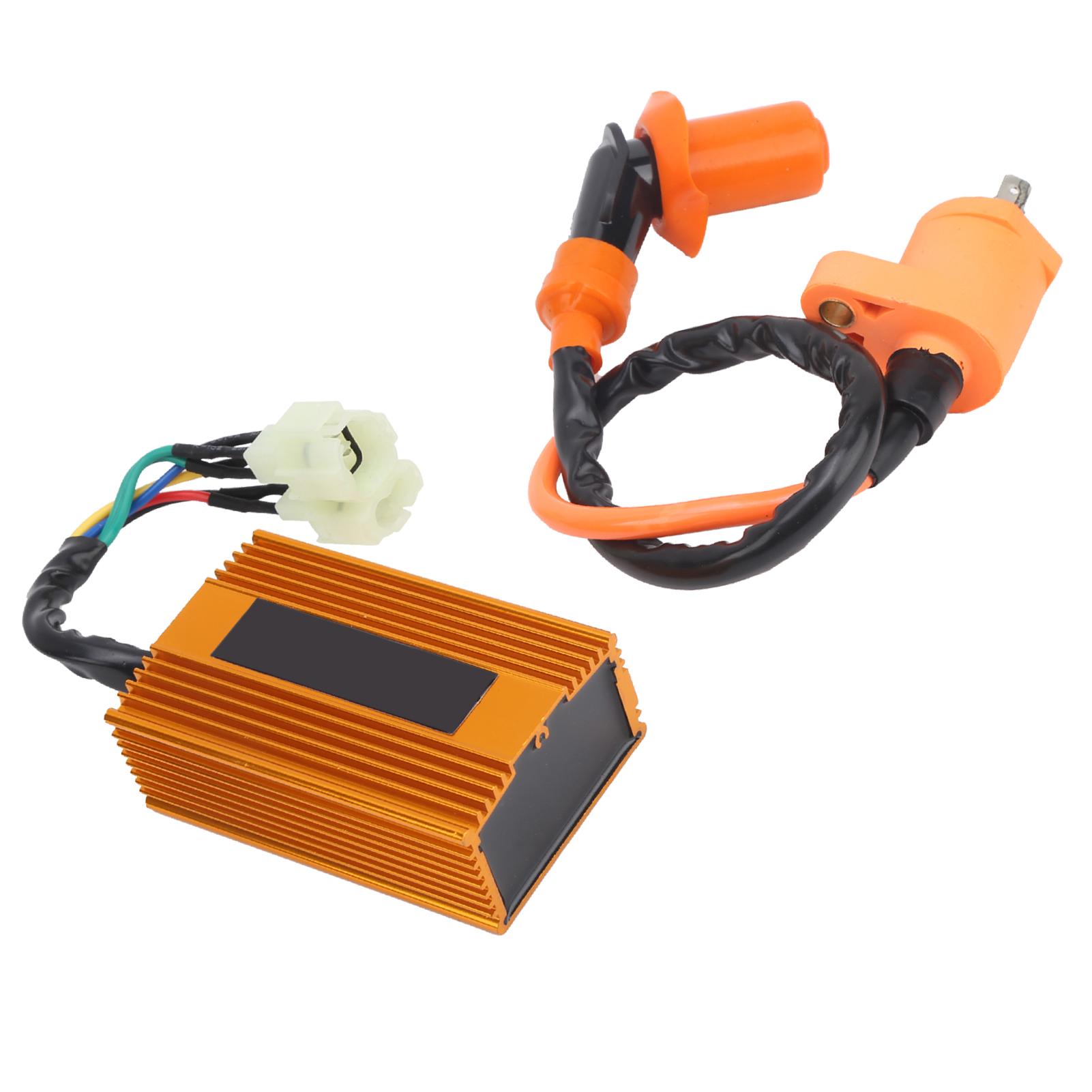 6-контактный блок CDI Катушка зажигания Подходит для PIT PRO Bike Trail Bike Мотоцикл для бездорожья Квадроцикл ATV 150cc 200cc 250cc
6-контактный блок CDI Катушка зажигания Подходит для PIT PRO Bike Trail Bike Мотоцикл для бездорожья Квадроцикл ATV 150cc 200cc 250cc