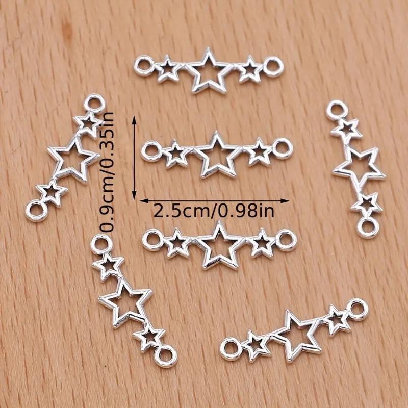Handicrafts Unlimited Knot Connectors Zinc Alloy Jewelry Discovery for Bracelet Necklace Making Bead Chain Links 10pcs сірий
Handicrafts Unlimited Knot Connectors Zinc Alloy Jewelry Discovery for Bracelet Necklace Making Bead Chain Links 10pcs сірий