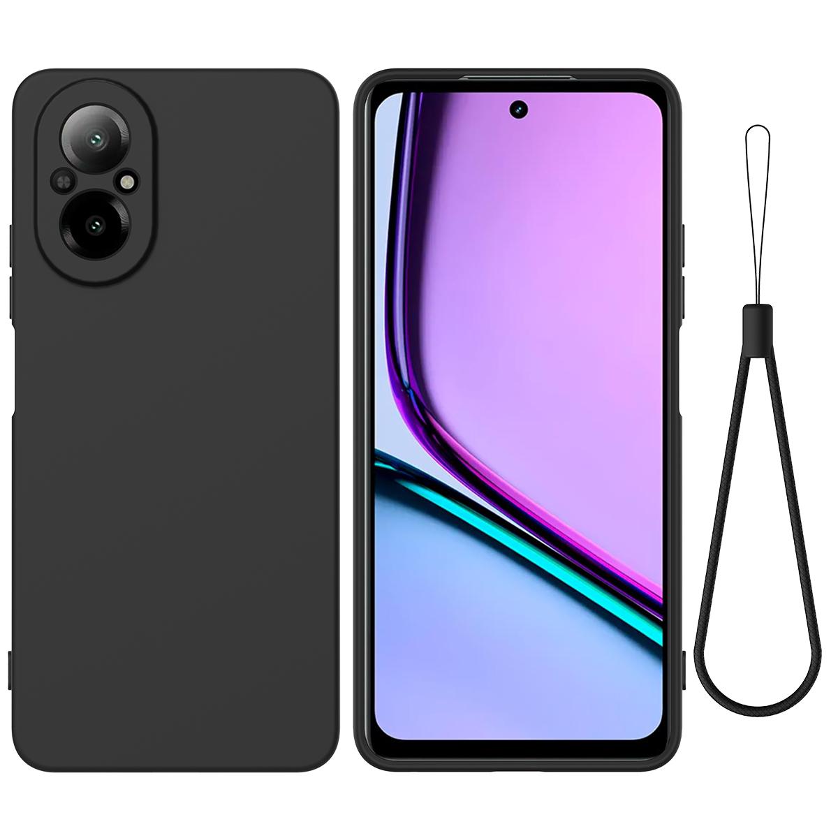 For Realme 12 Lite 4G Case Liquid Silicone Anti-Scratch Phone Cover with Hand Strap A
For Realme 12 Lite 4G Case Liquid Silicone Anti-Scratch Phone Cover with Hand Strap A