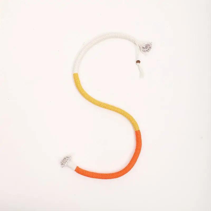 Cat Biting Rope Pet Toys Self-hi Boredom Relief Artifact Teeth Grinding Stick Toys Bite-resistant Cat Supplies жовтий оранжевий колір
Cat Biting Rope Pet Toys Self-hi Boredom Relief Artifact Teeth Grinding Stick Toys Bite-resistant Cat Supplies жовтий оранжевий колір