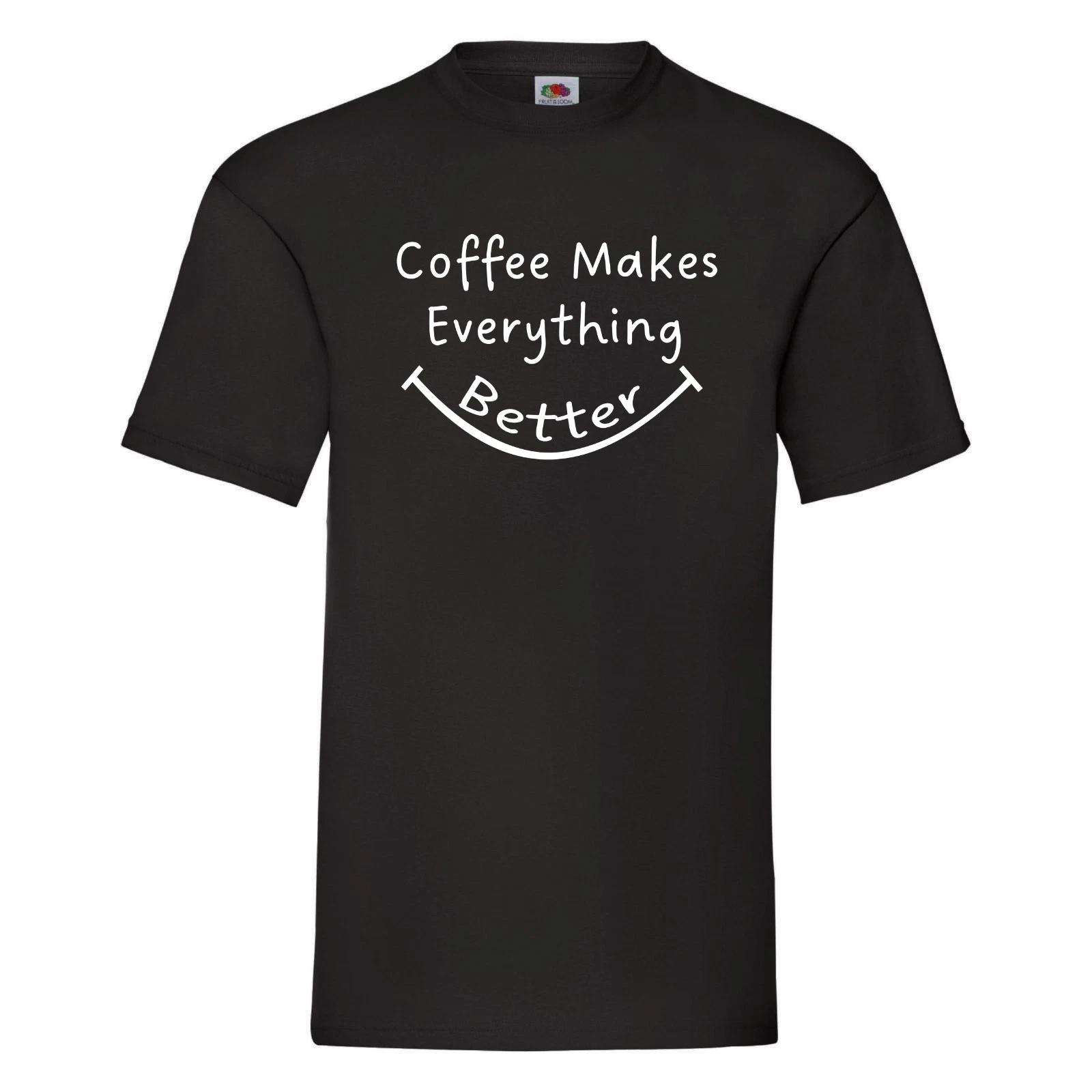 Gift for Coffee Lovers - Coffee Makes Everything Better - Coffee Drinker T-Shirt M
Gift for Coffee Lovers - Coffee Makes Everything Better - Coffee Drinker T-Shirt M