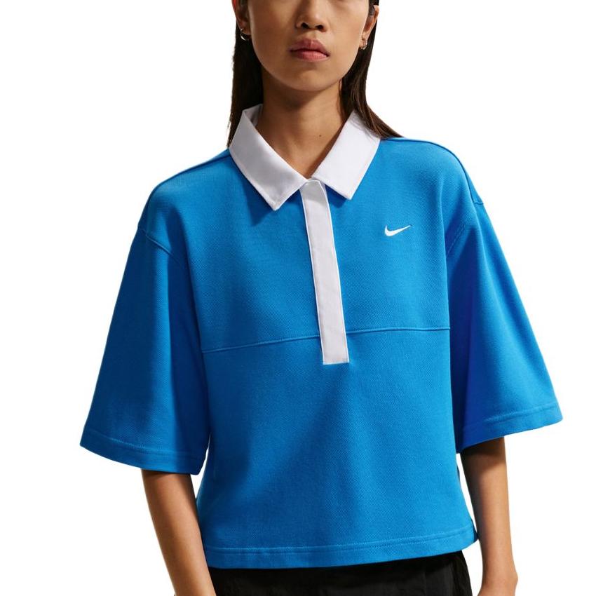 Nike Essential Short Sleeve Polo Shirt Women tops IF5599-435 L
Nike Essential Short Sleeve Polo Shirt Women tops IF5599-435 L