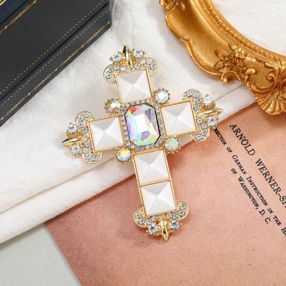 Vintage Cross Brooches for Women and Men Jewelry Accessories Banquet Suit Dress Corsage Retro Pin
Vintage Cross Brooches for Women and Men Jewelry Accessories Banquet Suit Dress Corsage Retro Pin