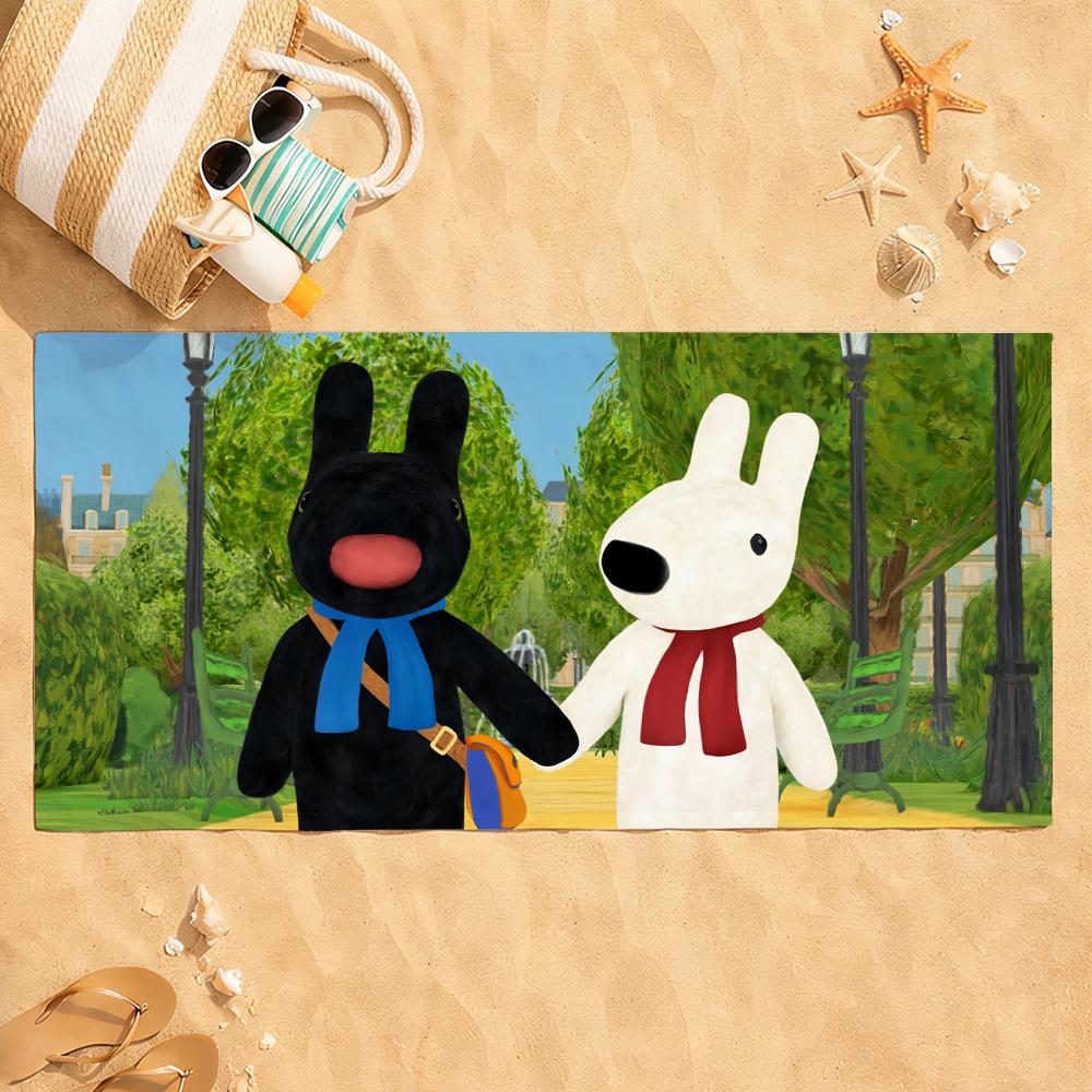 Cartoon G-Gaspard and L-Lisa Towel Quick Dry Absorbent Beach Towel for Sports, Fitness, Swimming and Outdoor Activities W30*H60(CM)
Cartoon G-Gaspard and L-Lisa Towel Quick Dry Absorbent Beach Towel for Sports, Fitness, Swimming and Outdoor Activities W30*H60(CM)