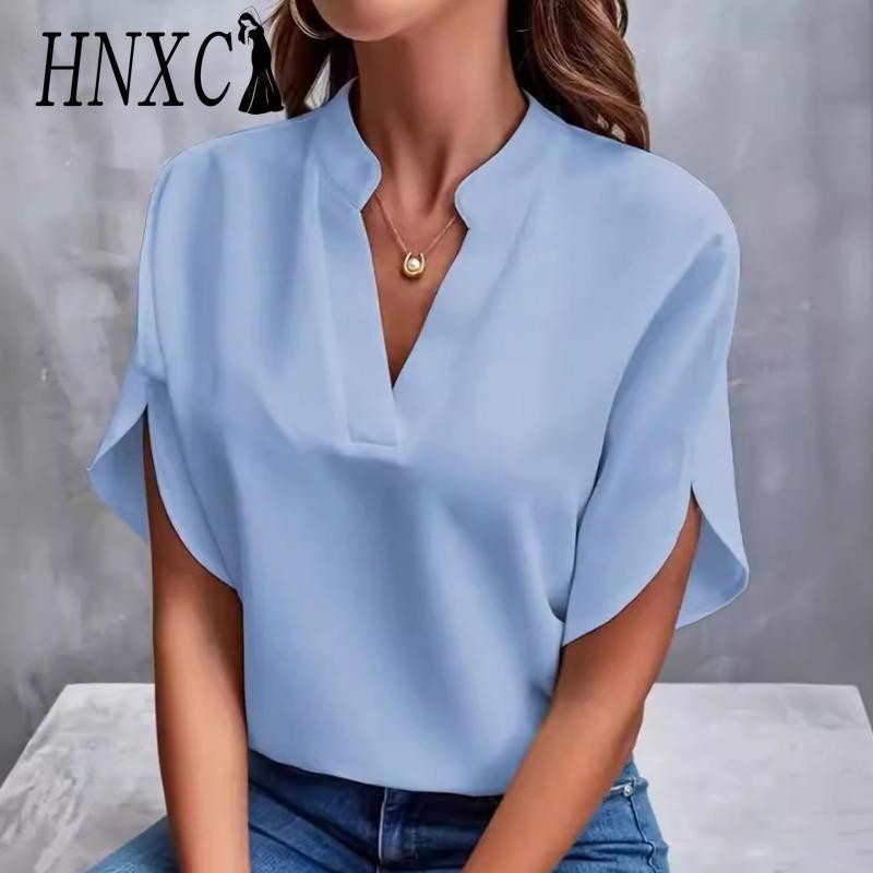 HNXC Женские модные повседневные летние однотонные блузки и рубашки с короткими рукавами и v-образным вырезом с принтом S белый
HNXC Женские модные повседневные летние однотонные блузки и рубашки с короткими рукавами и v-образным вырезом с принтом S белый