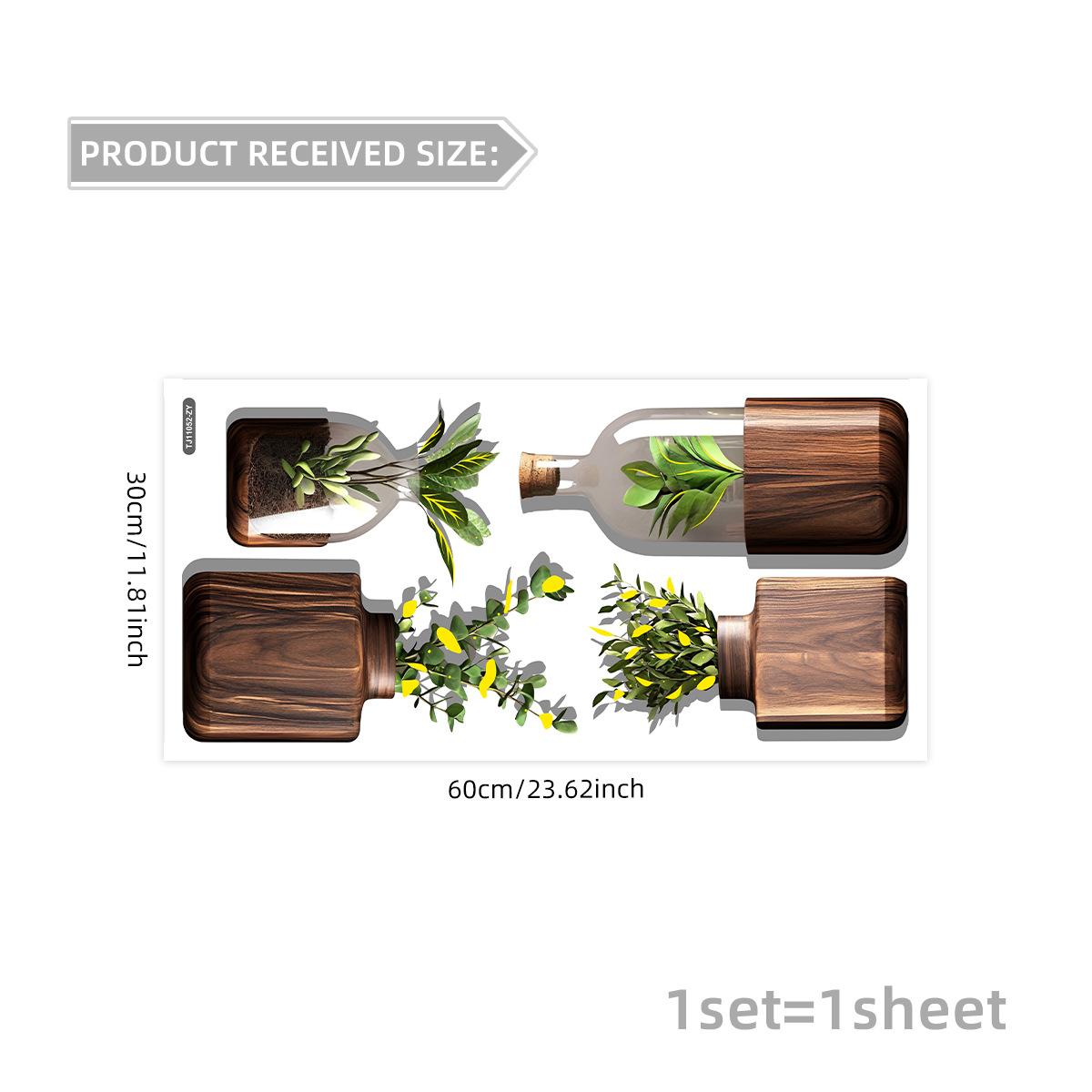 3D Simulation Floral Vase Wall Sticker Gold Foil Self Apply PVC Decal 60 30cm Modern Style for Bedroom Living Room
3D Simulation Floral Vase Wall Sticker Gold Foil Self Apply PVC Decal 60 30cm Modern Style for Bedroom Living Room