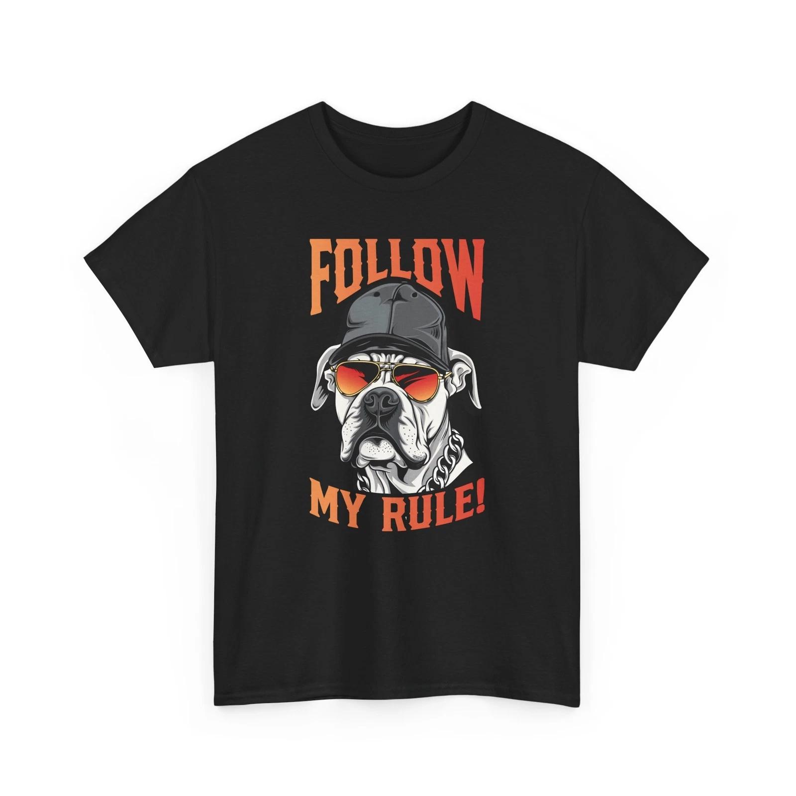 Follow My Rule! Dog T-Shirt – Adopt Don’t Shop Funny Pet Lover Graphic Tee 3XL
Follow My Rule! Dog T-Shirt – Adopt Don’t Shop Funny Pet Lover Graphic Tee 3XL