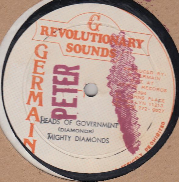 12inch Record MIGHTY DIAMONDS - Heads Of Government NONE Germain Records US Reggae, Ska & Dub Used
12inch Record MIGHTY DIAMONDS - Heads Of Government NONE Germain Records US Reggae, Ska & Dub Used