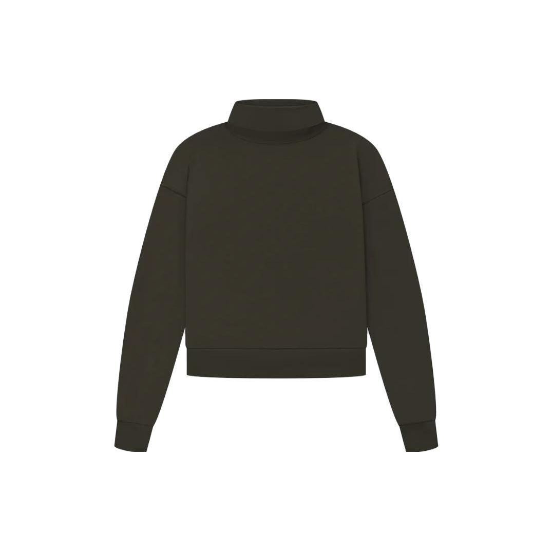 Fear Of God Essentials SS23 Solid Color High Neck Pullover Loose Long Sleeve Sweatshirt Women sweatshirt FOG-SS23-090 M
Fear Of God Essentials SS23 Solid Color High Neck Pullover Loose Long Sleeve Sweatshirt Women sweatshirt FOG-SS23-090 M