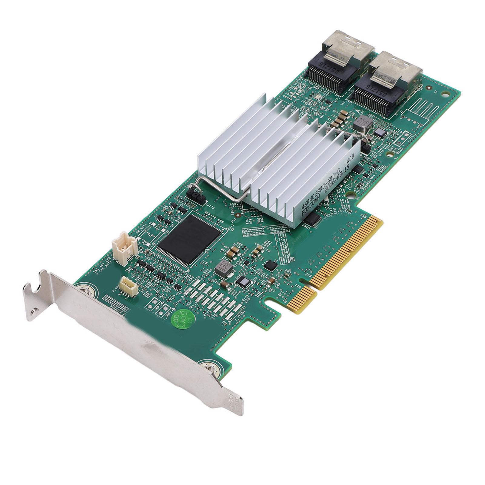 H310 IT Mode Array Card PCI‑Ex8 4Gb S Dual SFF8087 8 SAS Compatible RAID 0 1 5 10 Storage Controller Card
H310 IT Mode Array Card PCI‑Ex8 4Gb S Dual SFF8087 8 SAS Compatible RAID 0 1 5 10 Storage Controller Card