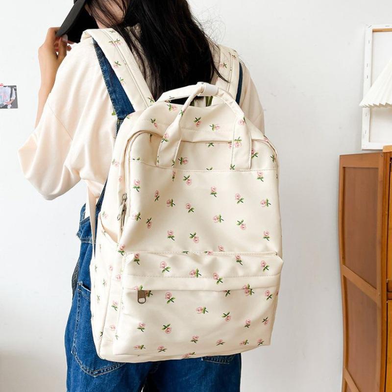 Gentle small floral backpack female Korean ins literary small fresh student schoolbag college style portable backpack 16 inch
Gentle small floral backpack female Korean ins literary small fresh student schoolbag college style portable backpack 16 inch