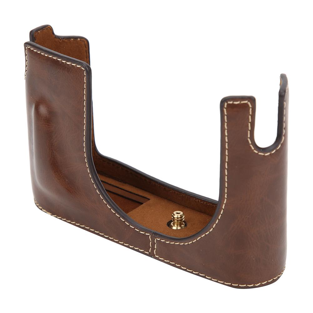 Чехол из искусственной кожи, защитный чехол на половину корпуса для камеры Leica Q, coffee кофейный
Чехол из искусственной кожи, защитный чехол на половину корпуса для камеры Leica Q, coffee кофейный