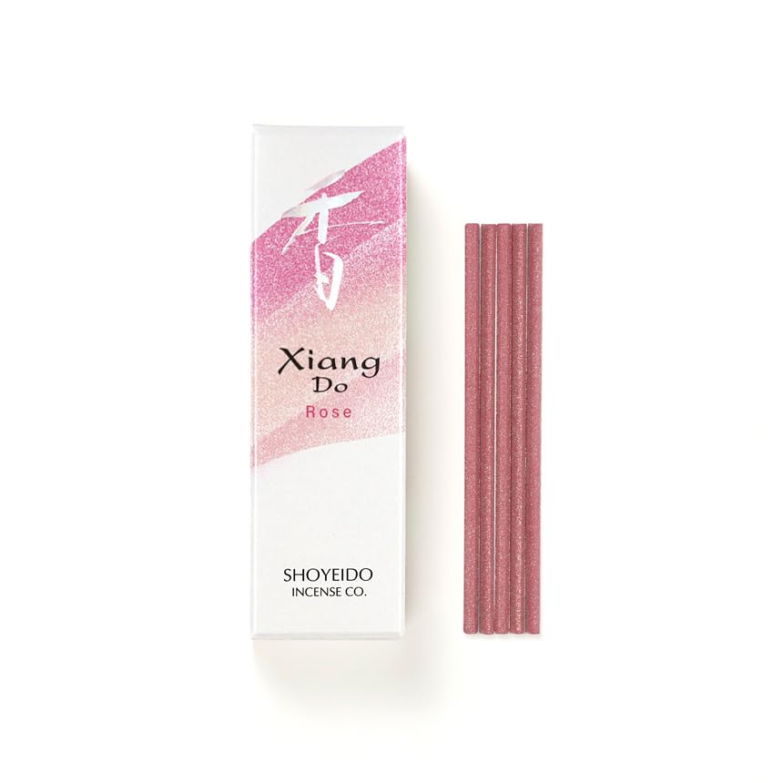 Shoeido Incense Xiang Do Rose ST20 pieces with simple incense holder #214502 розовый
Shoeido Incense Xiang Do Rose ST20 pieces with simple incense holder #214502 розовый