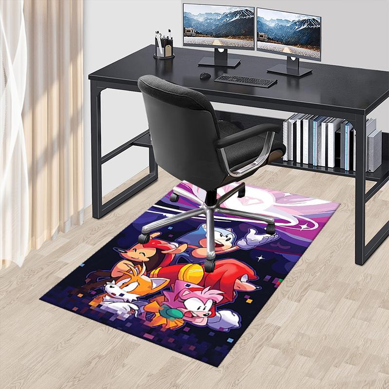 1pc Sonic the Hedgehog & Friends Chair Mat - Anime Cartoon Design, Non-Slip Carpet for Office and Home Decor, Suitable for All Seasons.O085 60cm by 90cm
1pc Sonic the Hedgehog & Friends Chair Mat - Anime Cartoon Design, Non-Slip Carpet for Office and Home Decor, Suitable for All Seasons.O085 60cm by 90cm