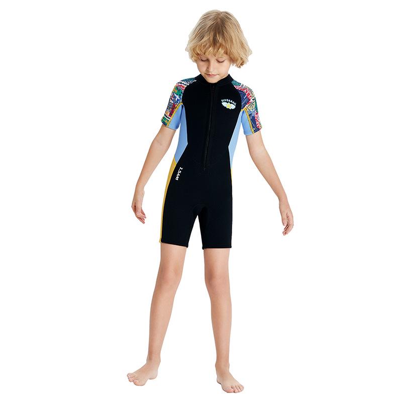Children s 2.5MM Boys Short Sleeve Warm Wetsuit for Surfing & Snorkeling Small чёрный
Children s 2.5MM Boys Short Sleeve Warm Wetsuit for Surfing & Snorkeling Small чёрный
