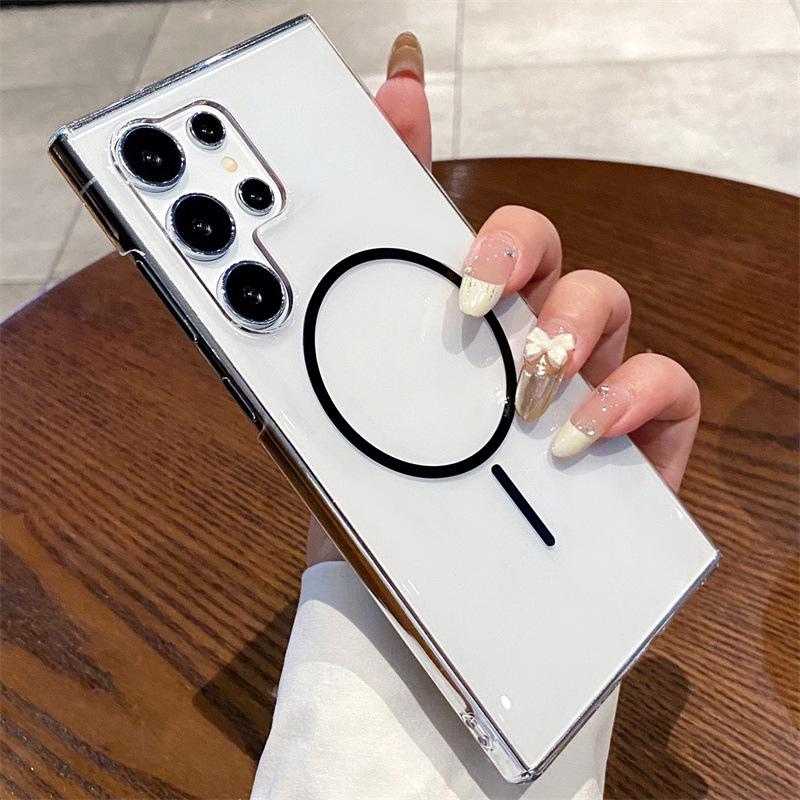 High Transmittance Magnetic Phone Case for Samsung S25 Ultra/S24/S24 FE/S25 Plus - Transparent Samsung S24 Plus прозорий колір чорний
High Transmittance Magnetic Phone Case for Samsung S25 Ultra/S24/S24 FE/S25 Plus - Transparent Samsung S24 Plus прозорий колір чорний