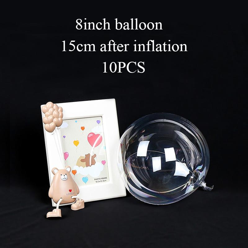 10pcs 8-36inch Transparent Bobo Bubble Balloon Clear Inflatable Air Helium Globos Wedding Birthday Party Decoration Baby Shower 10pcs
10pcs 8-36inch Transparent Bobo Bubble Balloon Clear Inflatable Air Helium Globos Wedding Birthday Party Decoration Baby Shower 10pcs