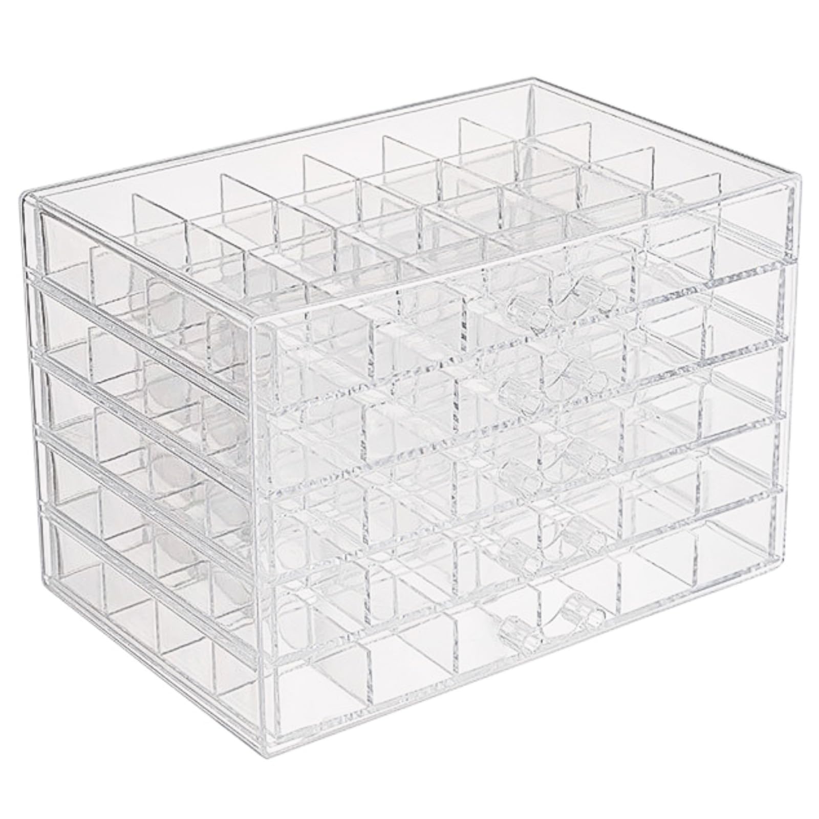 Acrylic Honpo Storage Case, Accessory Case, Nail, Bead Case, Drawer, Bead Cabinet, Small Item Organizer, Clear (5 Tiers: 120 Squares, Clear)
Acrylic Honpo Storage Case, Accessory Case, Nail, Bead Case, Drawer, Bead Cabinet, Small Item Organizer, Clear (5 Tiers: 120 Squares, Clear)