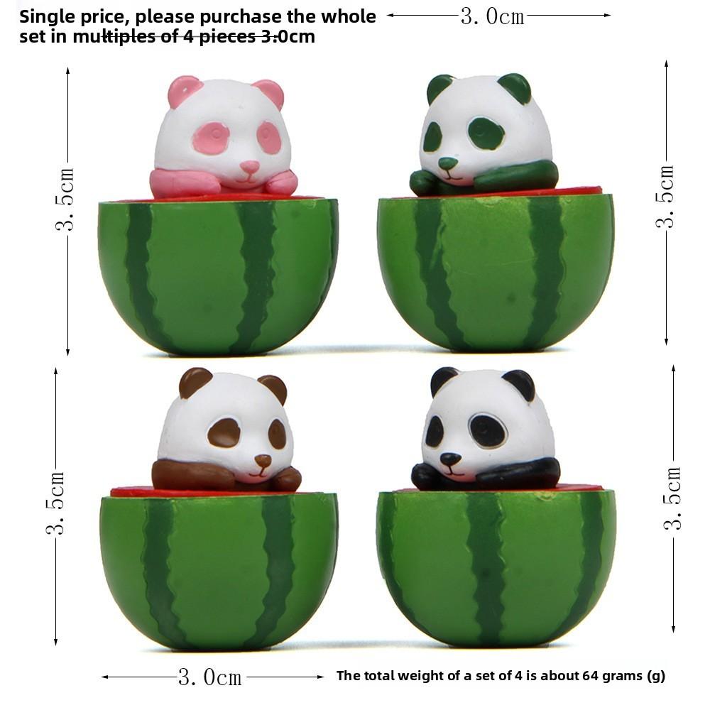 Creative Watermelon Animal Pvc Statue Garden Scene Gift For Kids And Collectors Four Set
Creative Watermelon Animal Pvc Statue Garden Scene Gift For Kids And Collectors Four Set