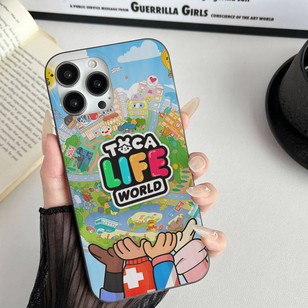 Toca Boca Toca Life World Phone Case For IPhone 17 16 15 11 12 13 14 Pro Max Soft Corrugated Silicone Cover Case iPhone 11
Toca Boca Toca Life World Phone Case For IPhone 17 16 15 11 12 13 14 Pro Max Soft Corrugated Silicone Cover Case iPhone 11