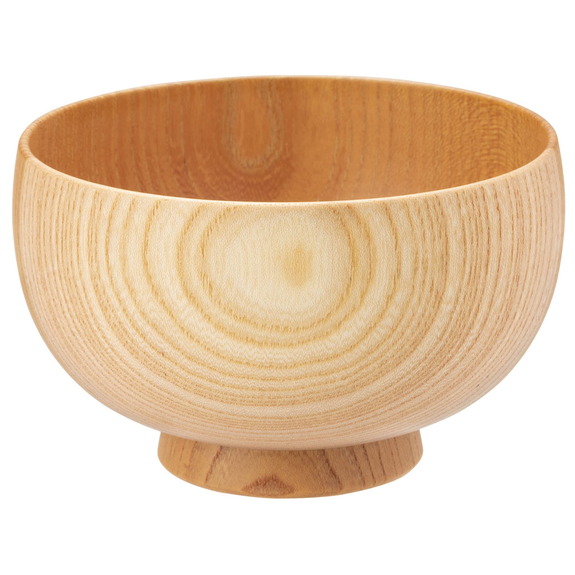 Yamanaka Lacquerware Shirasagi Woodwork Soup Bowl, Shirasagi Bowl, Medium, Approx. 11cm, Natural Zelkova, Made in Japan
Yamanaka Lacquerware Shirasagi Woodwork Soup Bowl, Shirasagi Bowl, Medium, Approx. 11cm, Natural Zelkova, Made in Japan
