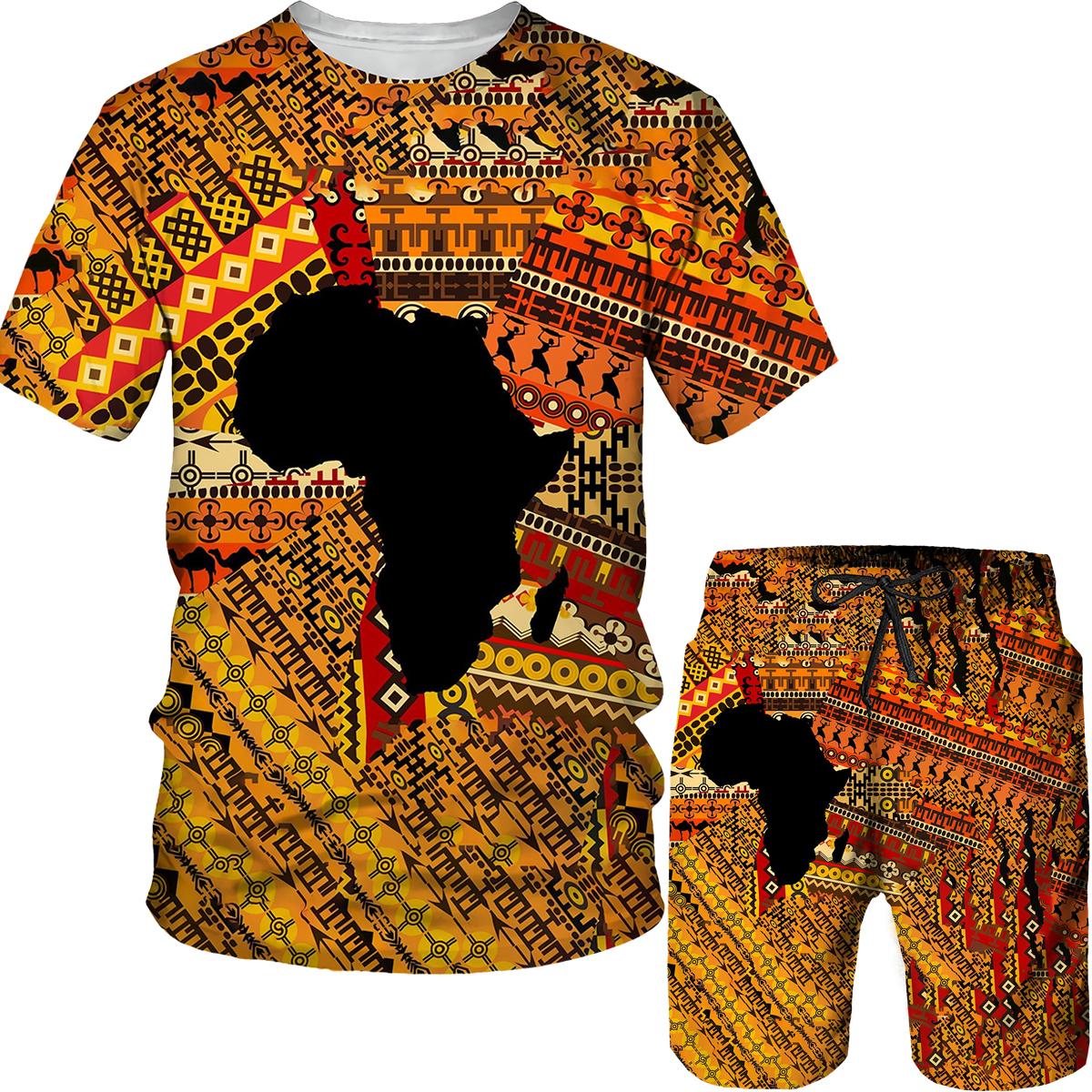 Женские и мужские летние футболки Dashiki в африканском стиле с 3D принтом и круглым вырезом, модные повседневные комплекты с короткими рукавами и шортами, спортивная одежда S
Женские и мужские летние футболки Dashiki в африканском стиле с 3D принтом и круглым вырезом, модные повседневные комплекты с короткими рукавами и шортами, спортивная одежда S