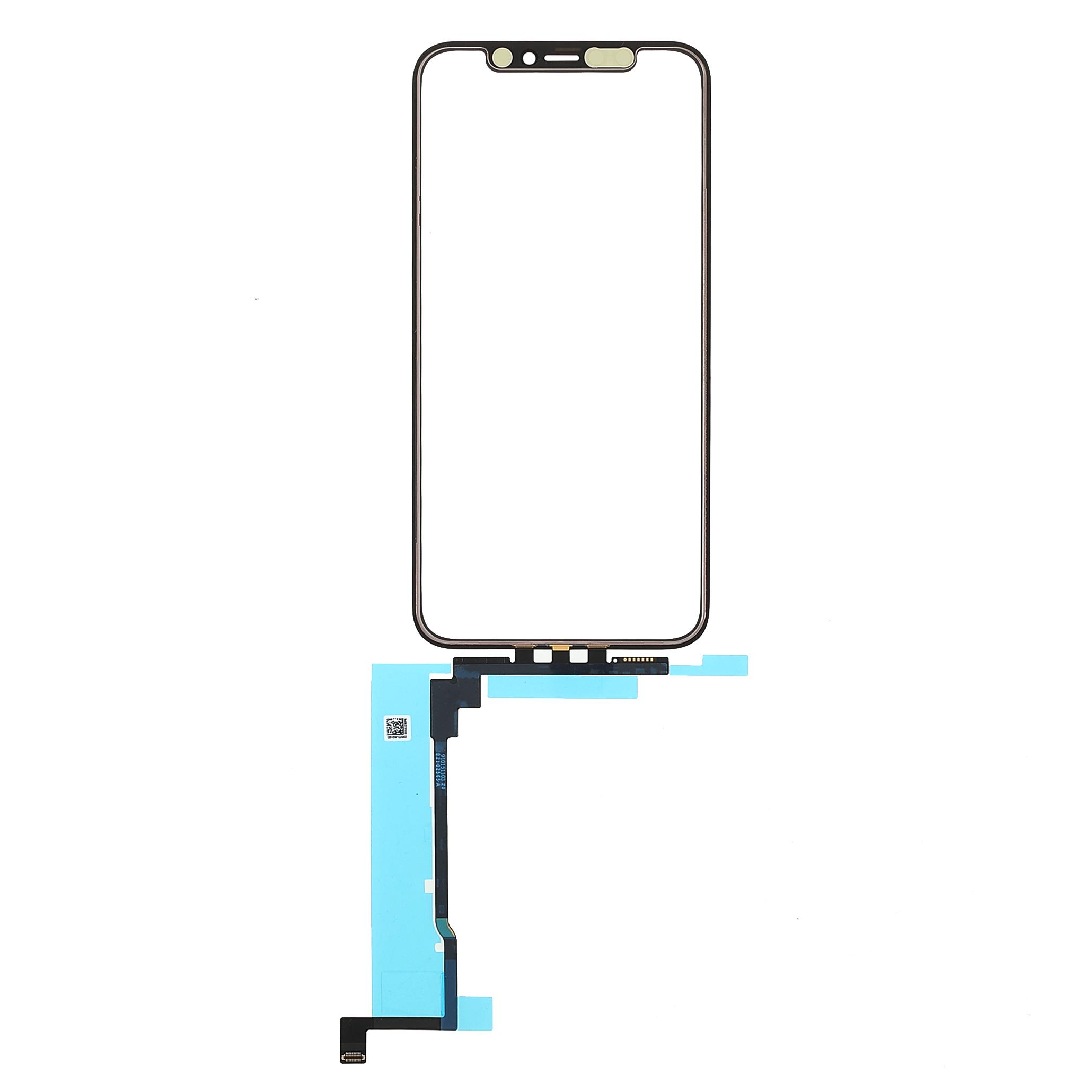 Touch Digitizer Screen Glass with Flex Cable+OCA Optical Clear Adhesive Sticker (without Touch Key IC) (without Logo) for iPhone 11 Pro 5.8 inch Style A 
Touch Digitizer Screen Glass with Flex Cable+OCA Optical Clear Adhesive Sticker (without Touch Key IC) (without Logo) for iPhone 11 Pro 5.8 inch Style A