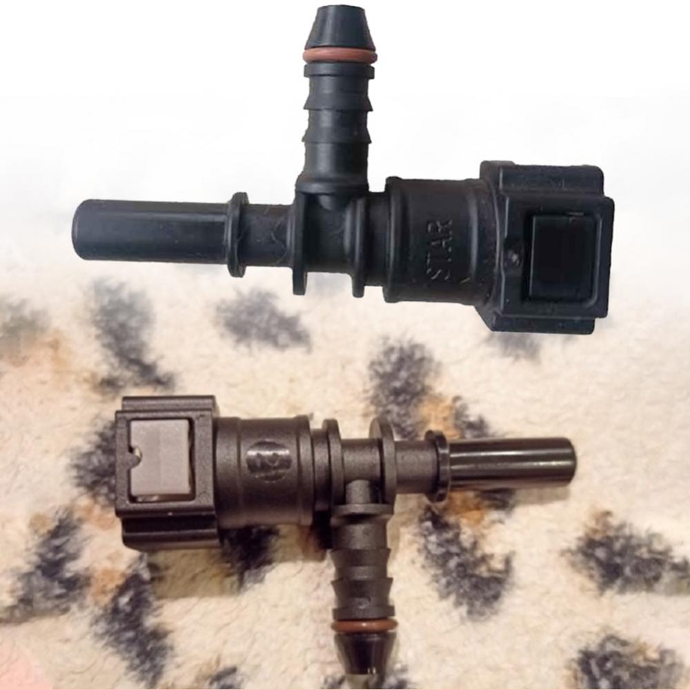 Auto Car Fuel Line Hose Coupler Quick Release Connect Connector 7.89 ID6 F Type Tee Fast Coupling Hose Coupler Car Accessories
Auto Car Fuel Line Hose Coupler Quick Release Connect Connector 7.89 ID6 F Type Tee Fast Coupling Hose Coupler Car Accessories