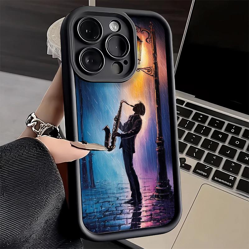 Phone Case for iPhone 17 Air 16E 15 16 Pro Max Saxophone Instrument Music Cover 14 Plus 13 12 Mini Soft Shell Silicone Fundas iPhone 12
Phone Case for iPhone 17 Air 16E 15 16 Pro Max Saxophone Instrument Music Cover 14 Plus 13 12 Mini Soft Shell Silicone Fundas iPhone 12