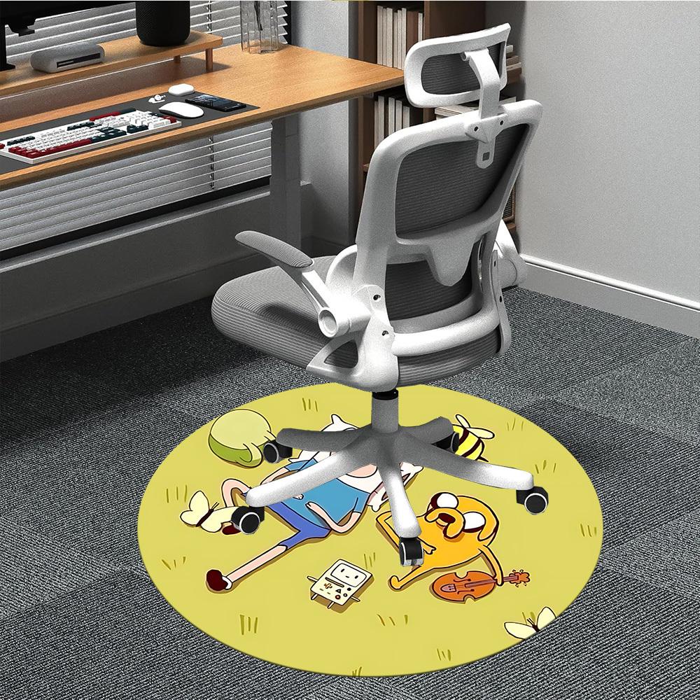 1pc Adventure Time Characters Office Round Area Rug, Under Office Chairs Bedroom Living Room Home Decor, Available in Various Sizes 80cm by 80cm
1pc Adventure Time Characters Office Round Area Rug, Under Office Chairs Bedroom Living Room Home Decor, Available in Various Sizes 80cm by 80cm