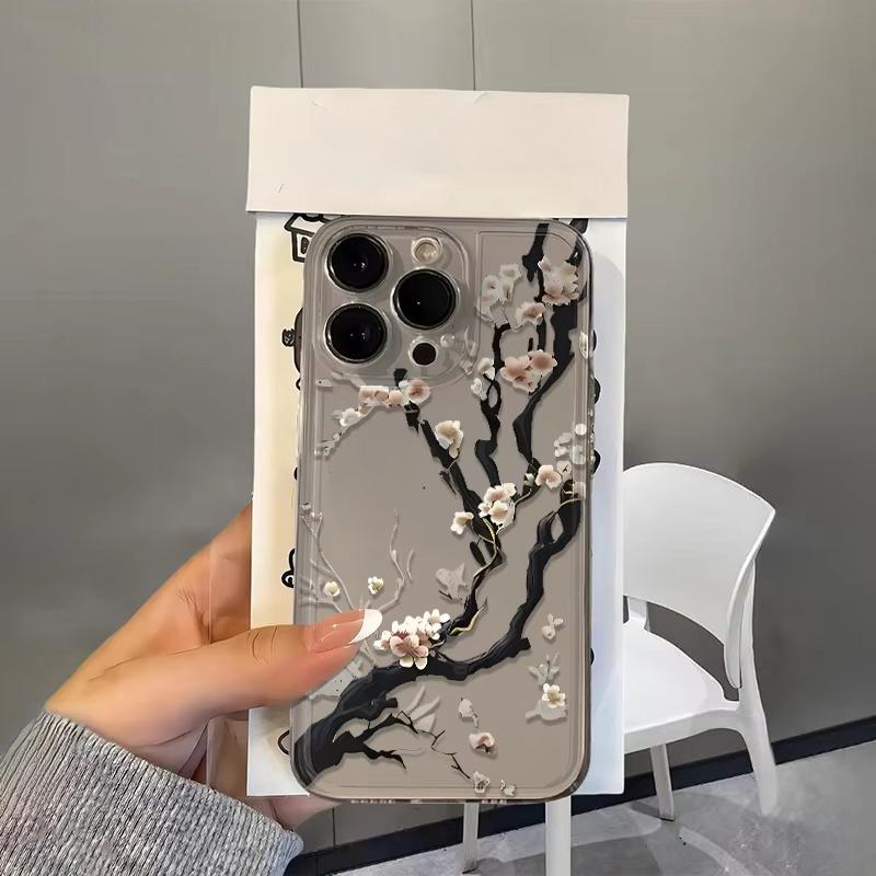 White Cherry Blossom Tree Blooming Pattern Clear Phone Case for iPhone 17 Pro Max 16 15 Pro 14 13 12 11 XR 17Air 16 Plus Cover iPhone 13 mini чёрный
White Cherry Blossom Tree Blooming Pattern Clear Phone Case for iPhone 17 Pro Max 16 15 Pro 14 13 12 11 XR 17Air 16 Plus Cover iPhone 13 mini чёрный